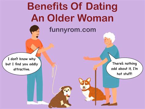 advantages and disadvantages of dating an older woman
